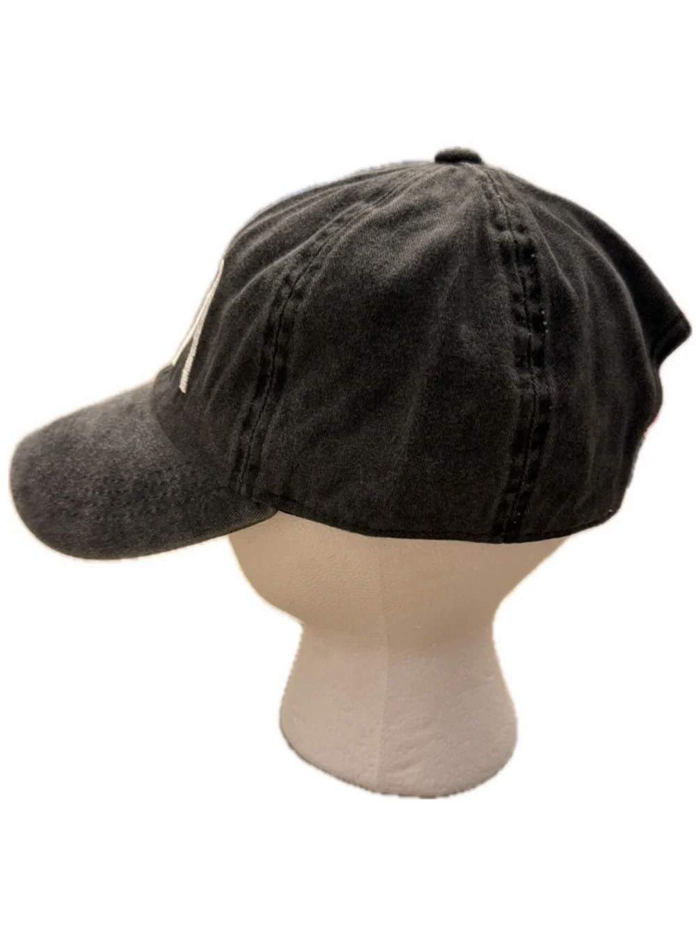 UNISEX TPA DISTRESSED EMBROIDERED DENIM ADJUSTABLE BALL CAP NWOT